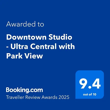 Downtown - Ultra With Park View *